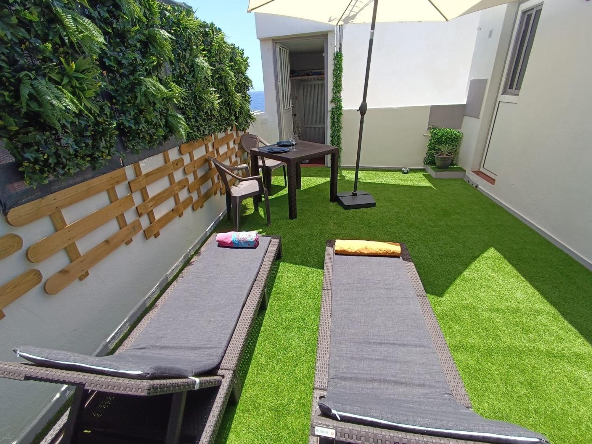 Appartement Avec Terrasse Et Vue Mer El Escobonal Buitenkant foto